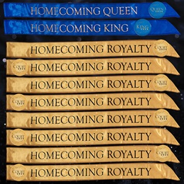 Dream Team Full-court Homecoming Sashes and Buttons Set