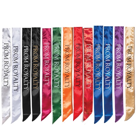Prom royalty sashes clearance