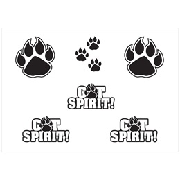 Body Decals - Black Paw/GotSpirit