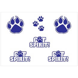 Body Decals - Blue Paw/GotSpirit