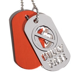 Bully Free Slider Dog Tag