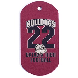 Full-color Custom Dog Tag  - Double Zero