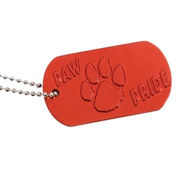 Paw Pride Dog Tag - Red