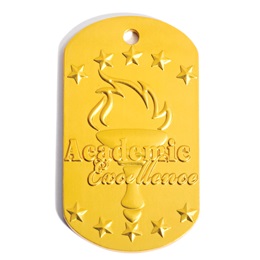 Dog Tag - Academic Excellence