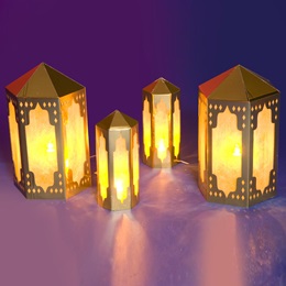 Unbelievable Sights Lanterns Kit (set of 4)