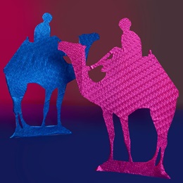 Arabian Paradise Camel and Rider Kit (set of 2)