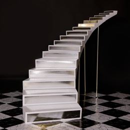 Silver Steps Ballroom Staircase Kit