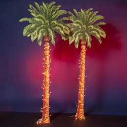 Desert Lights Palm Trees Kit (set of 2)