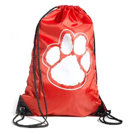 Paw Backpack – Red/White | Anderson's